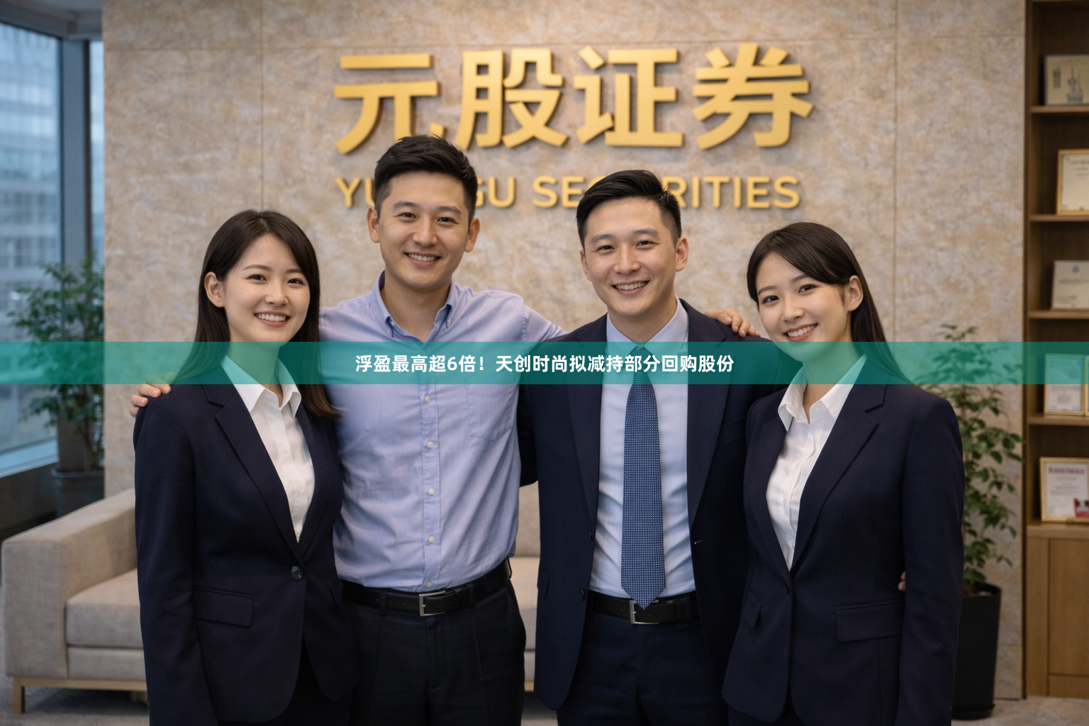 浮盈最高超6倍！天创时尚拟减持部分回购股份